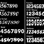 Image result for 2008 Number Fonts