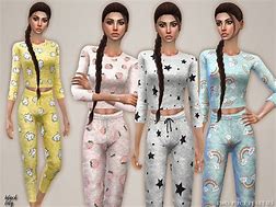 Image result for Sims 4 CC Pajama Set