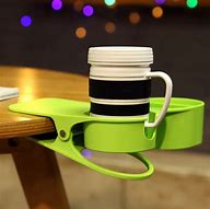 Image result for Clip On Table Cup Holder