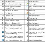 Image result for Alcatel Phone Symbols Curved Arrows