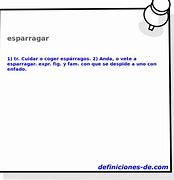 Image result for esparragar