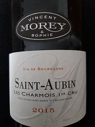 Image result for Vincent Sophie Morey Saint Aubin Charmois Blanc