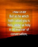 Image result for 1 Peter 1 15