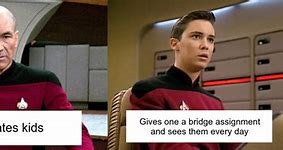 Image result for Star Trek Picard Riker Memes