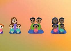 Image result for Black Cute Family Emojis