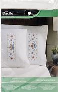 Image result for Stamped Cross Stitch Pillowcases