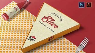 Image result for Pizza Slice Box Template