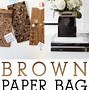 Image result for Crafts Using Brown Paper Bags