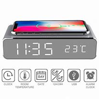 Image result for Phone Charger Pad Alarm Clock