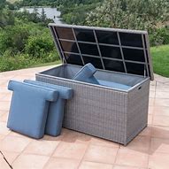 Image result for storage box with cushion