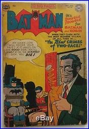 Image result for Batman Golden Age Two-Face