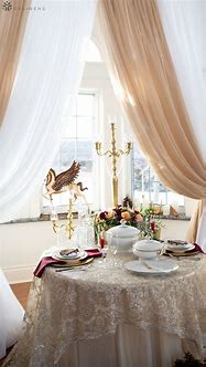 Image result for Double Drape Backdrop Champagne