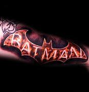 Image result for Batman Logo Red Tattoo