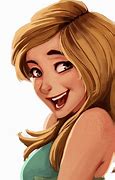 Image result for Cartoon Girl Whith Eyes