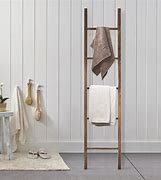 Image result for ladders towels racks