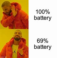 Image result for Batterie 100 Meme