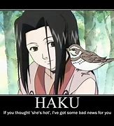 Image result for Naruto Haku Memes