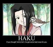 Image result for Naruto Haku Memes