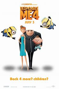 Image result for Despicable Me 4 Poster