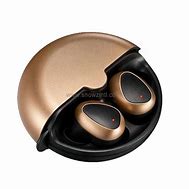 Image result for Fake Remixd Clear Round Case Wireless Earbuds Charging