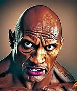 Image result for The Rock as a Rock