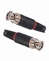 Image result for CCTV Camera Cable Connector BNC