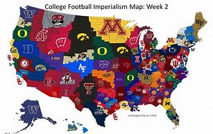Image result for College Football Empires Map