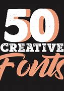 Image result for Creative Font Style