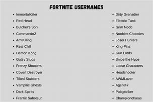 Image result for Cool Fortnite Names