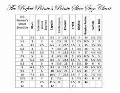 Image result for How to Measure for Pointe Shoes