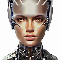 Image result for Robot Anime Girl PNG
