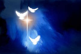 Image result for Representations of the Holy Spirit in Blue