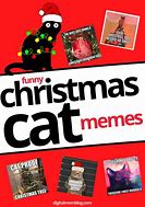 Image result for Christmas Cat Meme