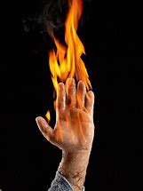 Image result for Hand in Fire Meme