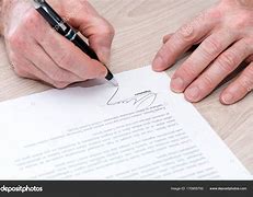 Image result for Guy Signing Contract