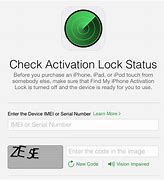 Image result for Apple Activation Lock Status Tool