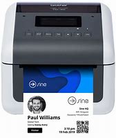 Image result for Badge Printer Machine