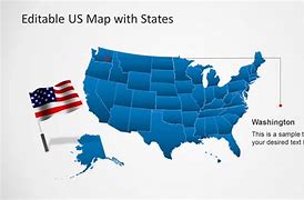 Image result for PowerPoint Editable Map United States