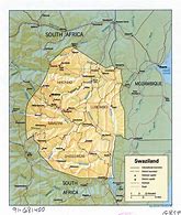 Image result for Swaziland in Map