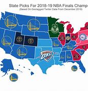Image result for Favorite NBA Team Map