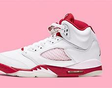 Image result for Jordan 5s Full Pink
