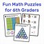 Image result for 6 Grade Math Games