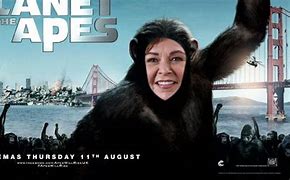 Image result for Roseanne Planet of the Apes