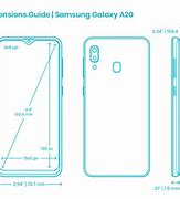 Image result for Samsung Galaxy A20 Layout