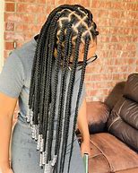 Image result for Box Braids Beads