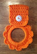 Image result for Crochet Towel Holder