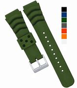 Image result for Green Silicone Watch Bands 20Mm
