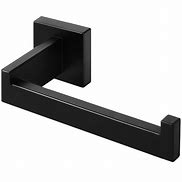 Image result for Black Wall Mounted Toilet Paper Holder