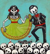 Image result for The Ambassadors Painting Skull