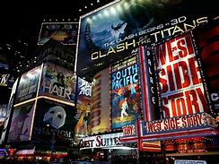 Image result for time square broadway show